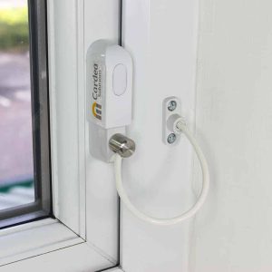 Cardea Anti-Tamper Cable Window Restrictor Cover - Closed